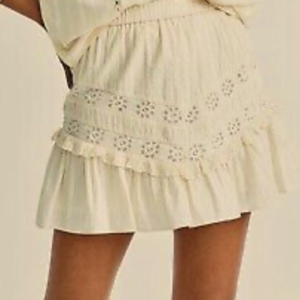 Brand new love shack fancy Cove skirt.